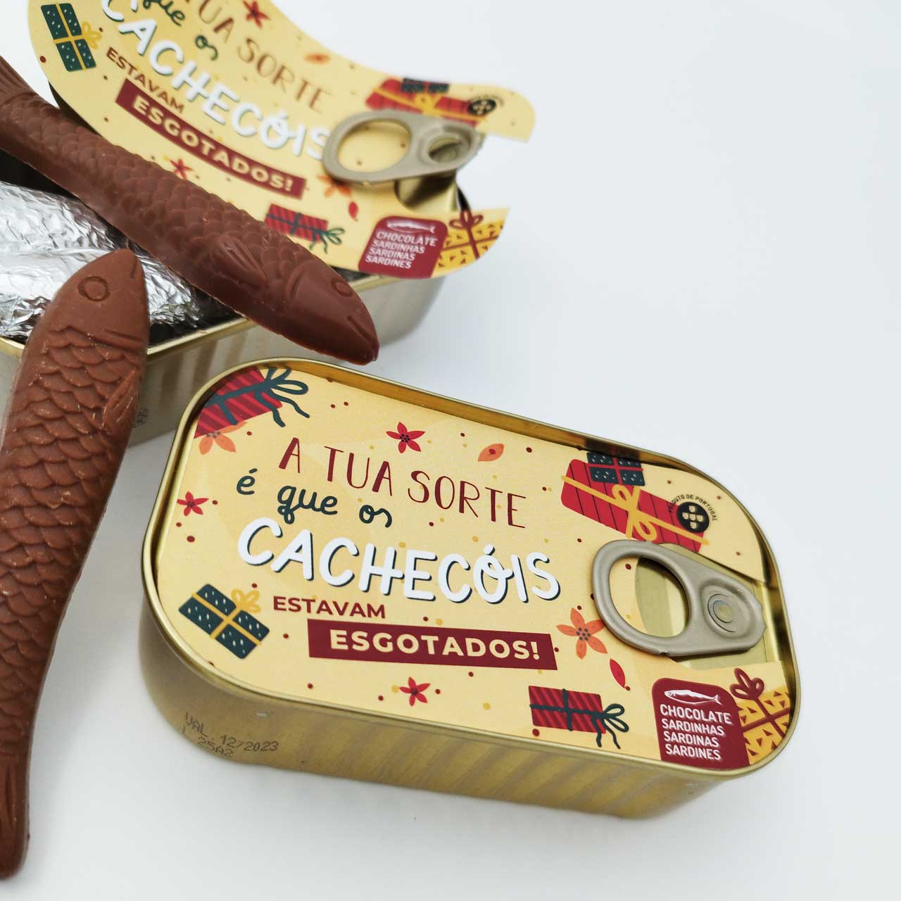 sardinhas chocolate Natal 2022