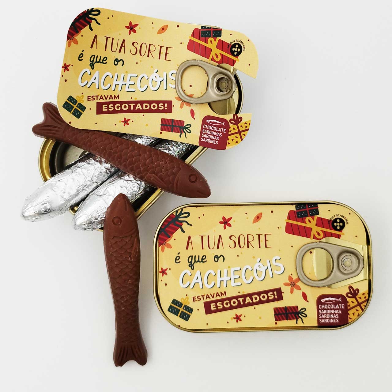 sardinhas chocolate Natal 2022