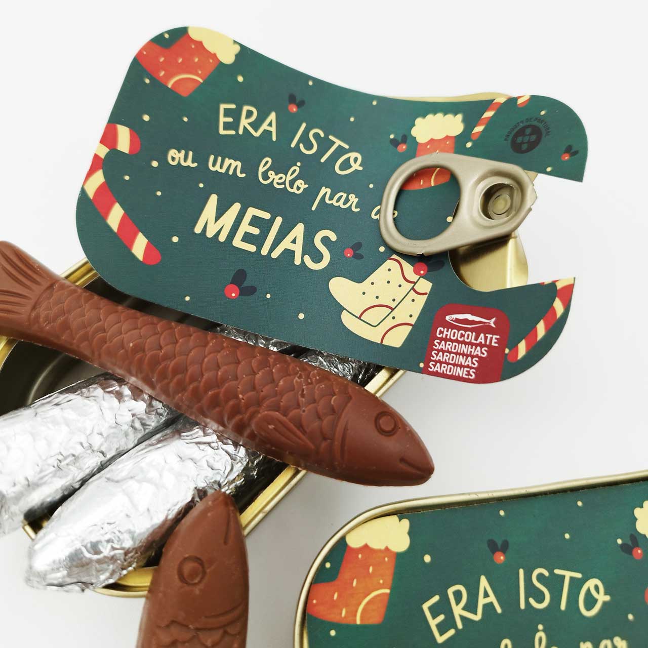 sardinhas chocolate Natal 2022
