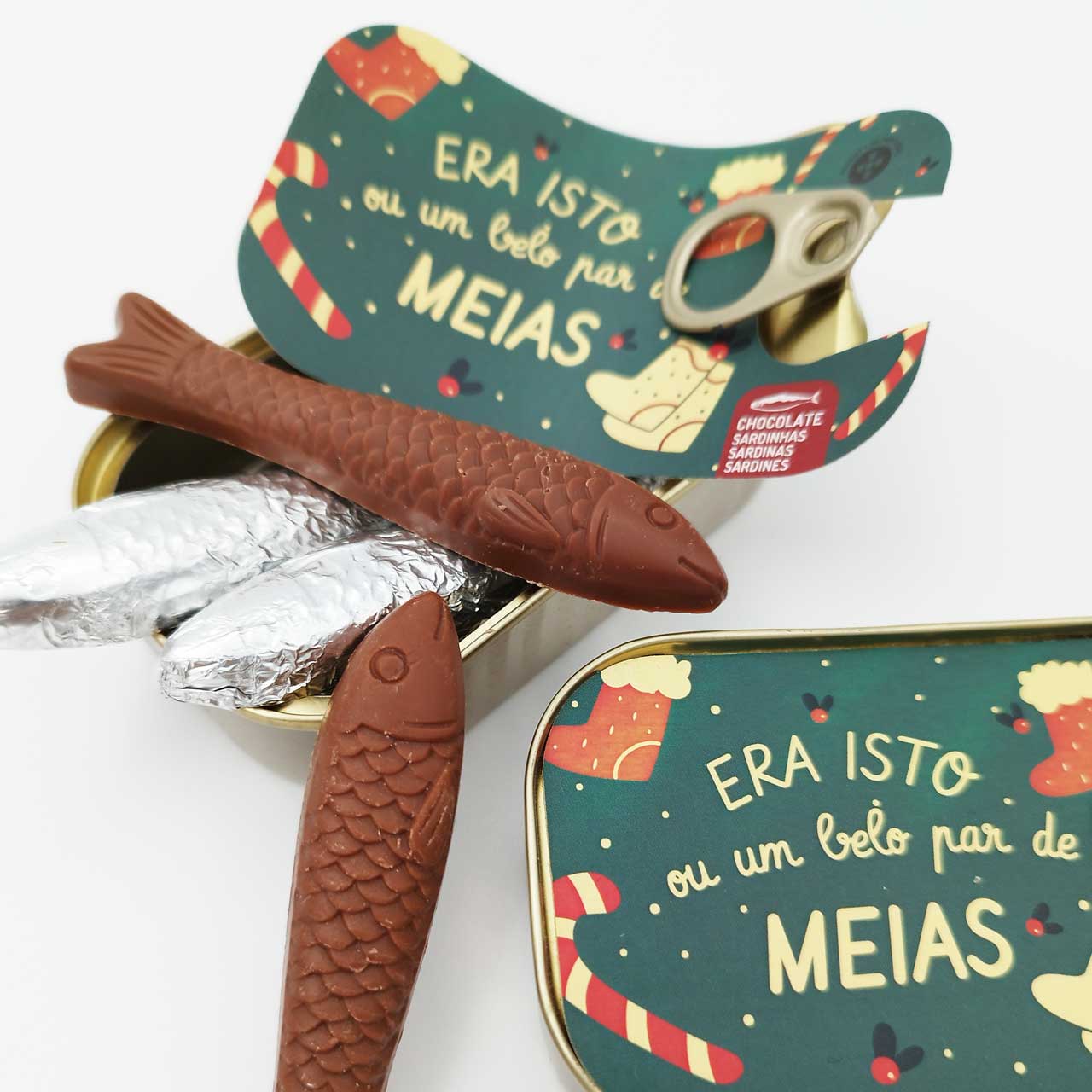 sardinhas chocolate Natal 2022