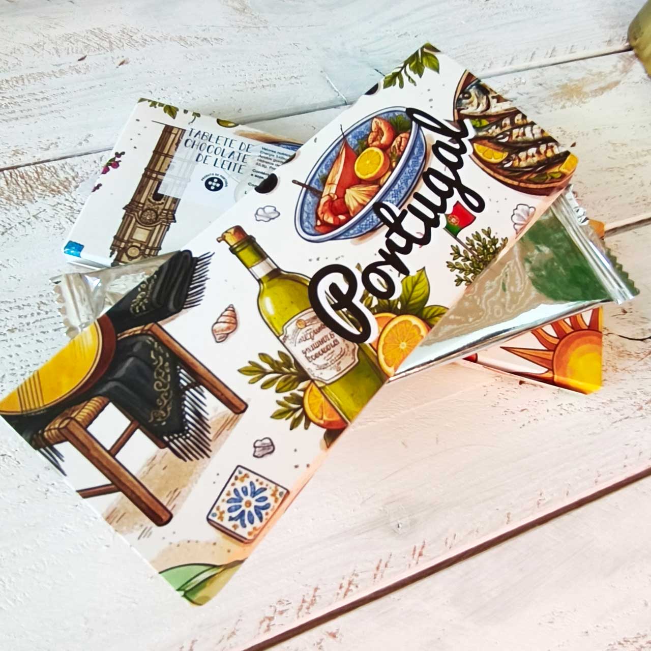 Tablete de chocolate - Icons de Portugal