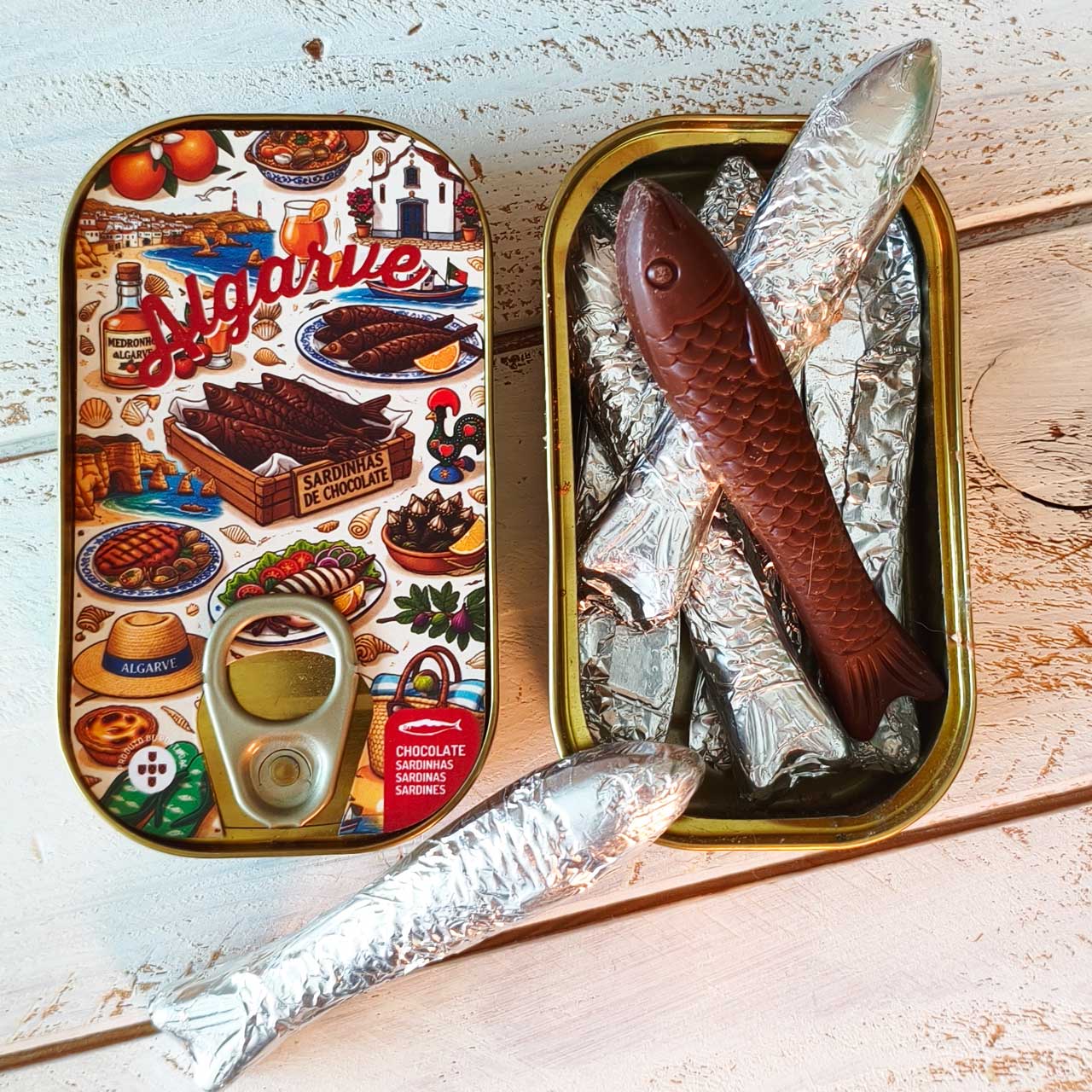 sardinhas chocolate algarve icons