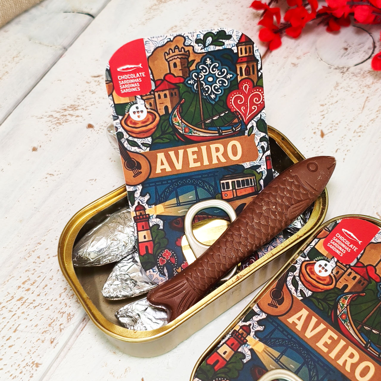 sardinhas chocolate