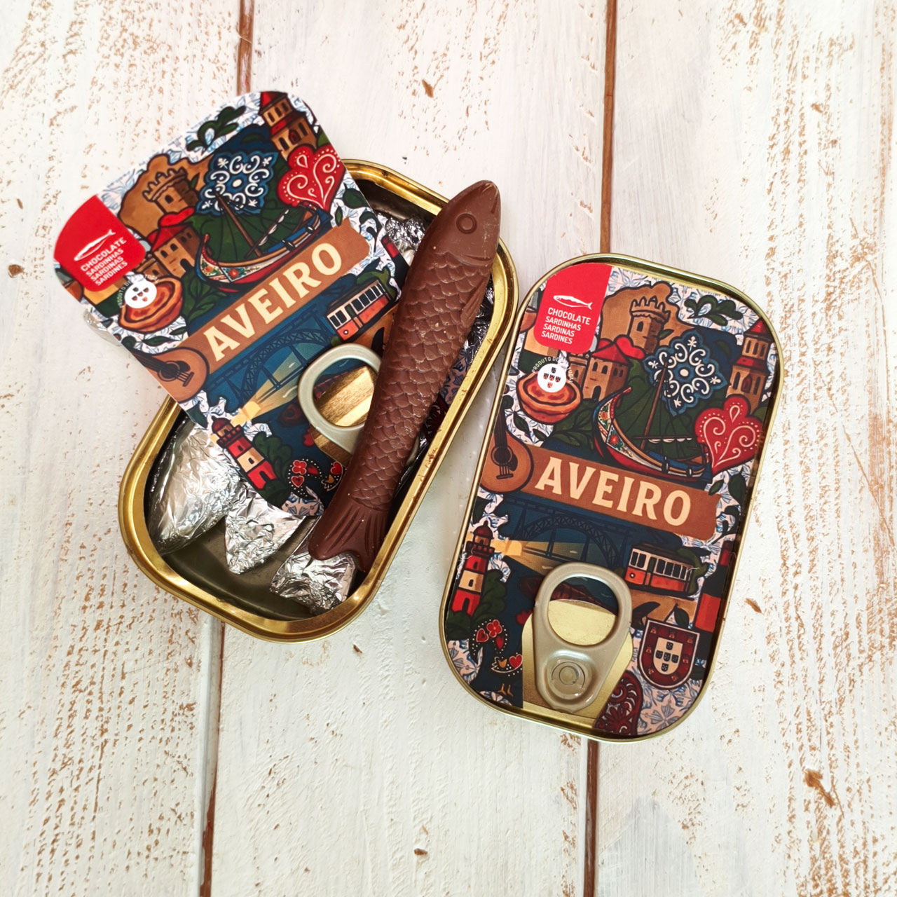 sardinhas chocolate