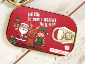 Par de Meias – Sardinhas de Chocolate – Natal 2026